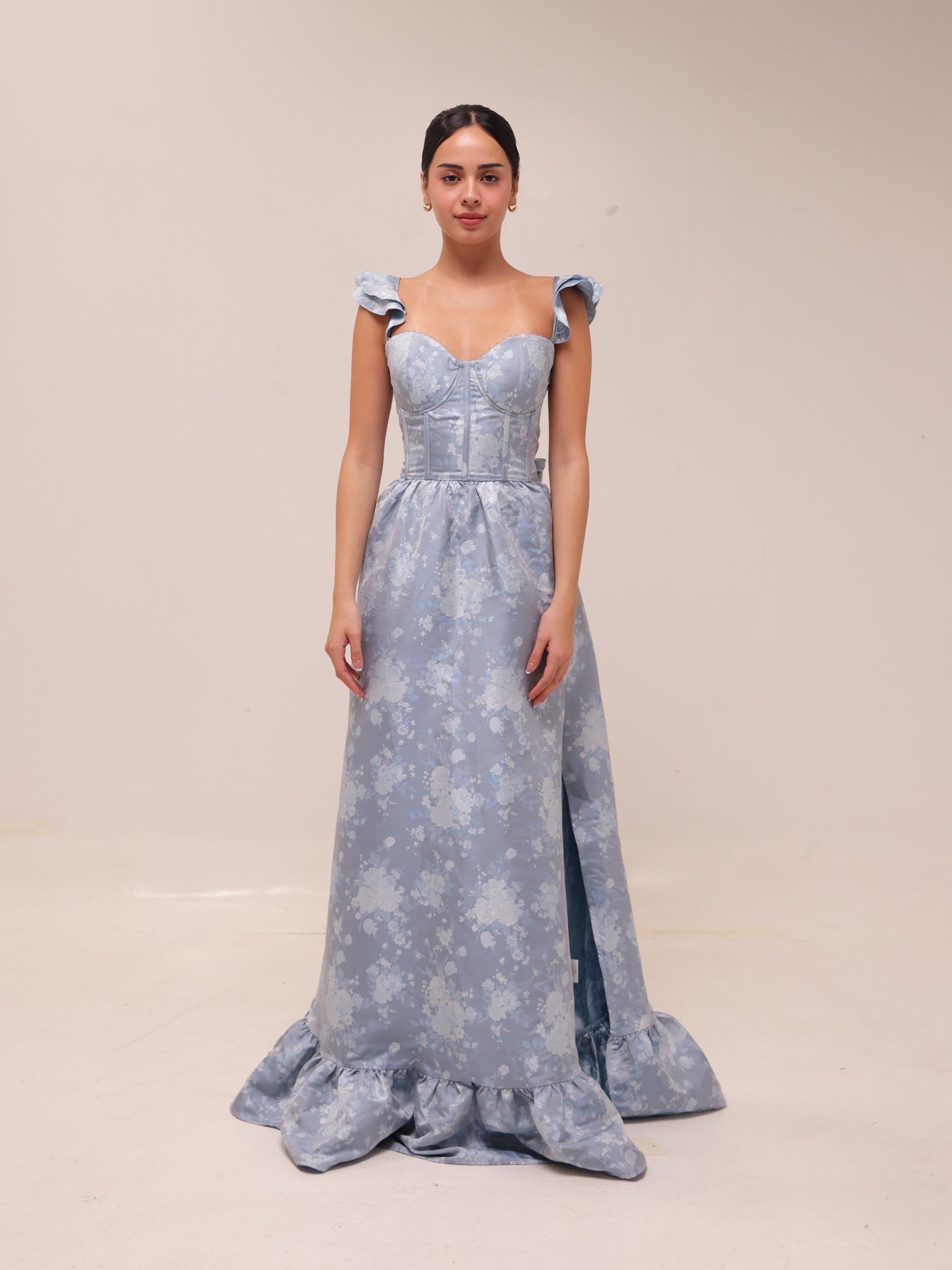 The Veronica in Denim Blue Windsor