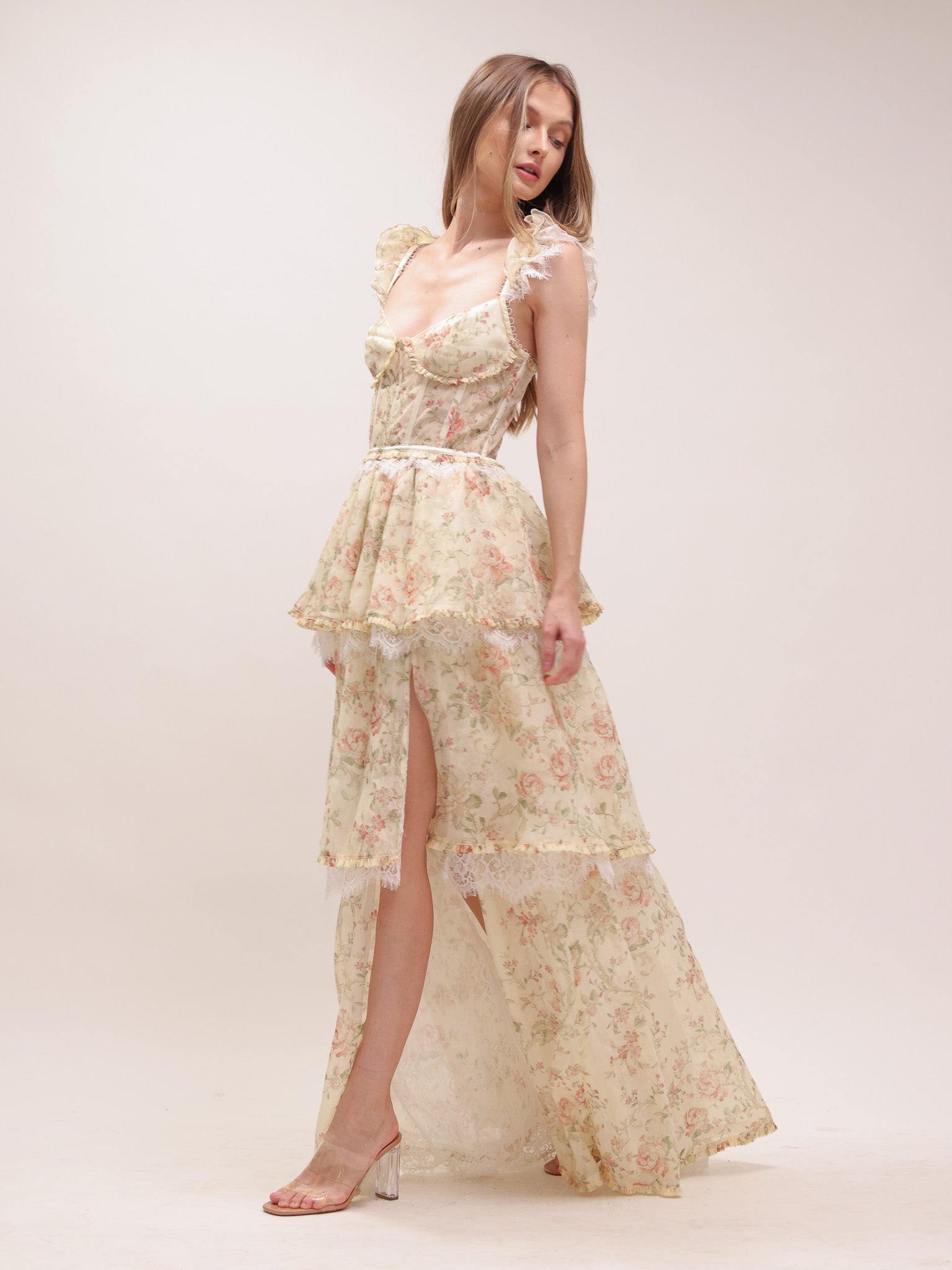 The Jolie Dress in Carmel Valley Rose