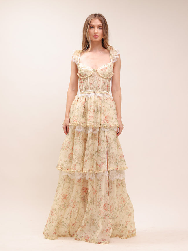 The Jolie Dress in Carmel Valley Rose