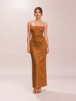 Moss Dress in Marigold