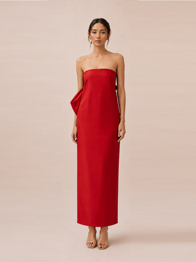 Elis Dress in Red