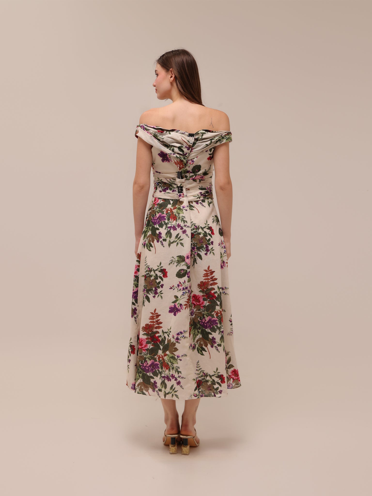 Luisa Dress in Printed Floral