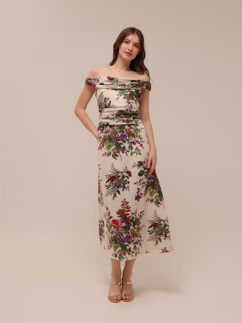 Luisa Dress in Printed Floral