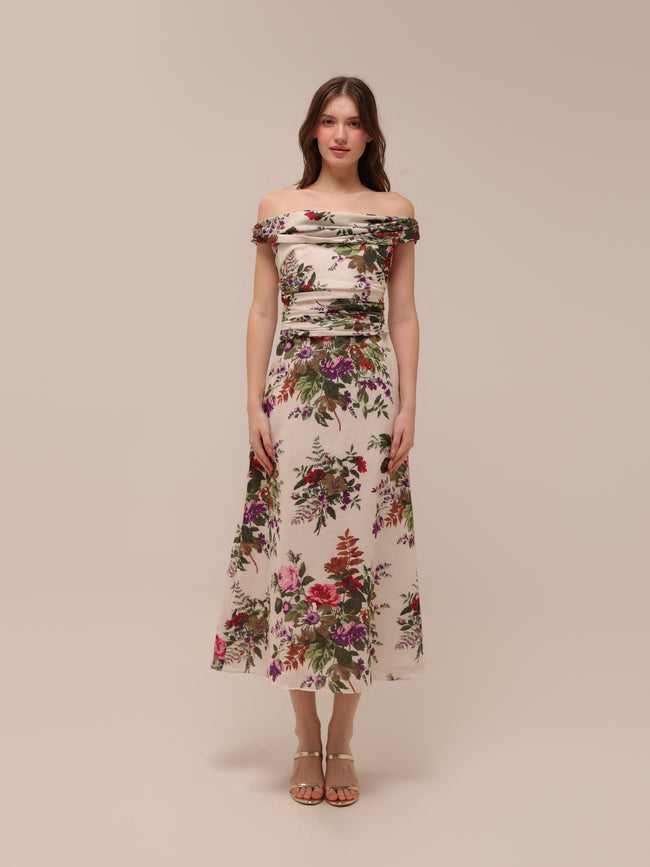 Luisa Dress in Printed Floral