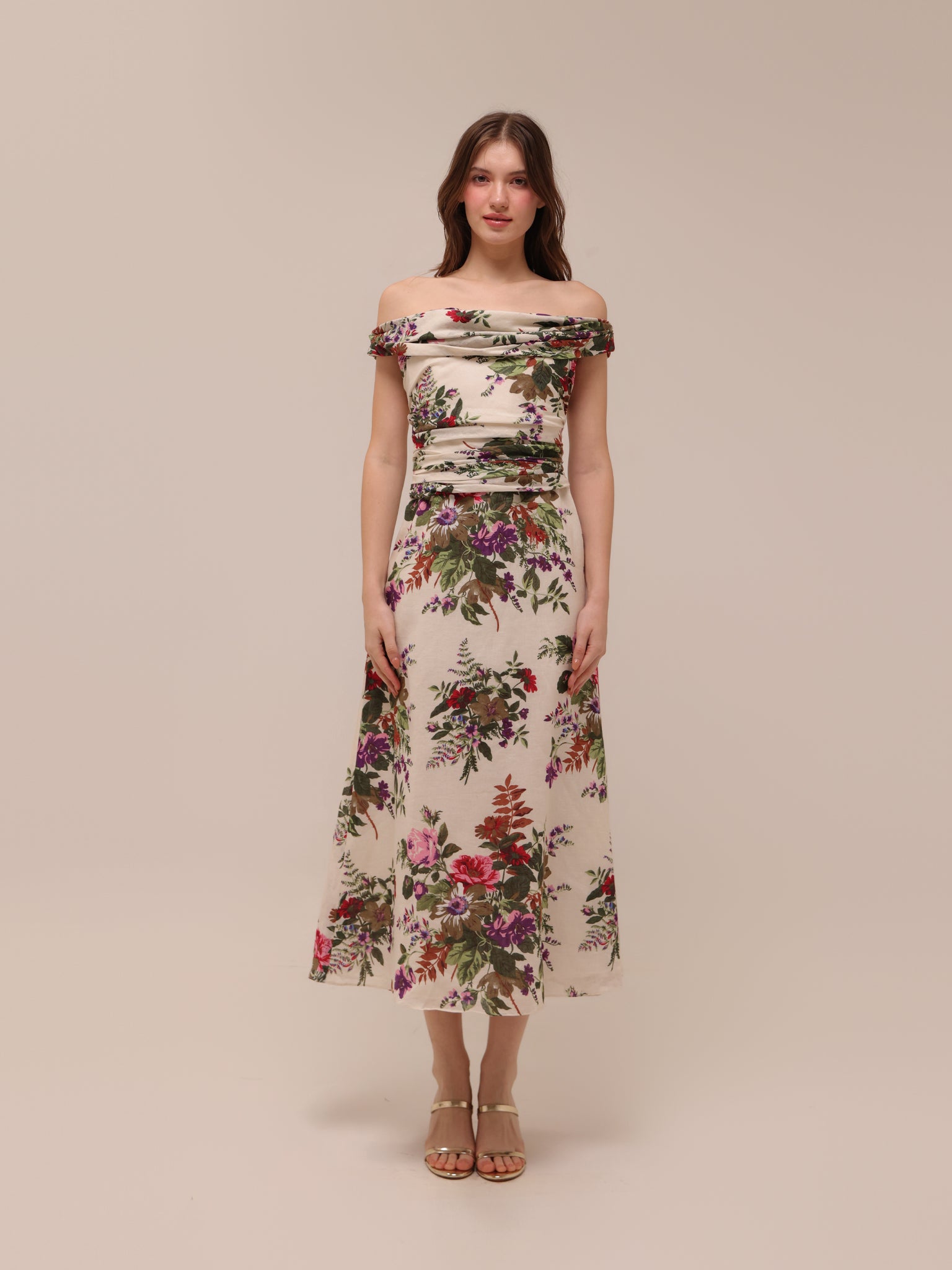 Luisa Dress in Printed Floral