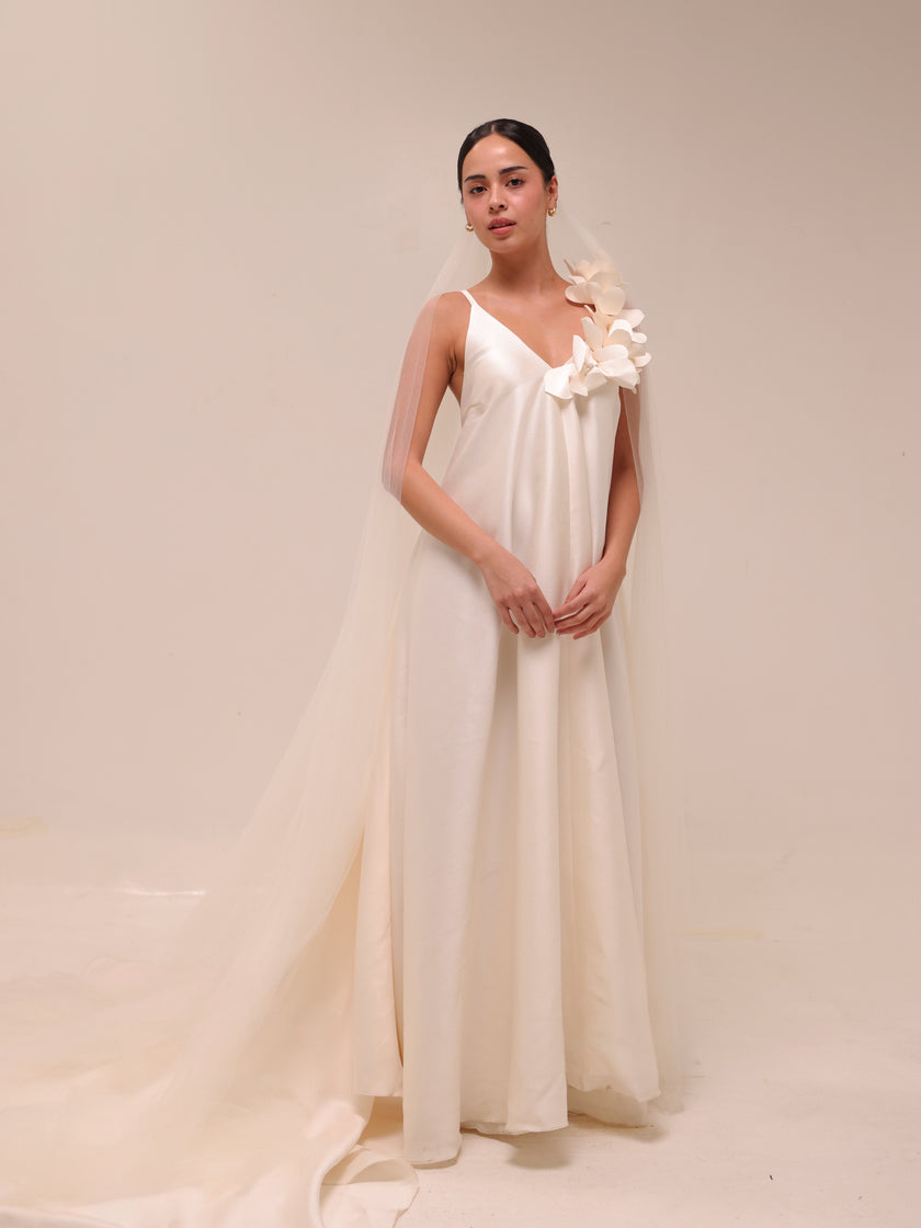 Petale Drape Bridal Gown