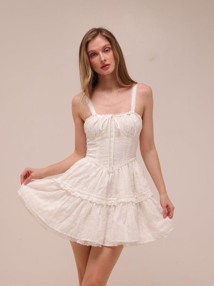 Chloe Lace Mini Dress