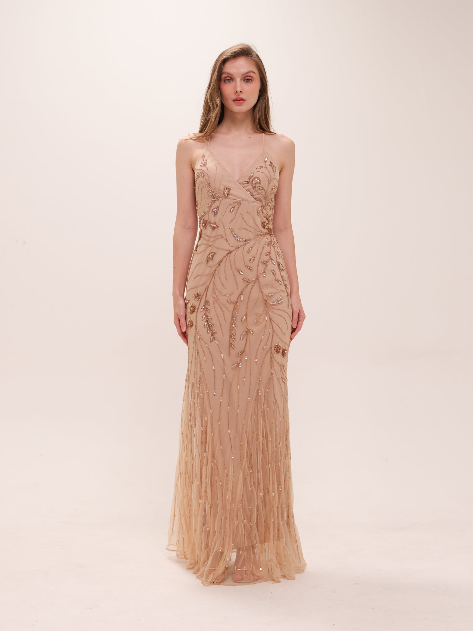 Golden Glow Gown