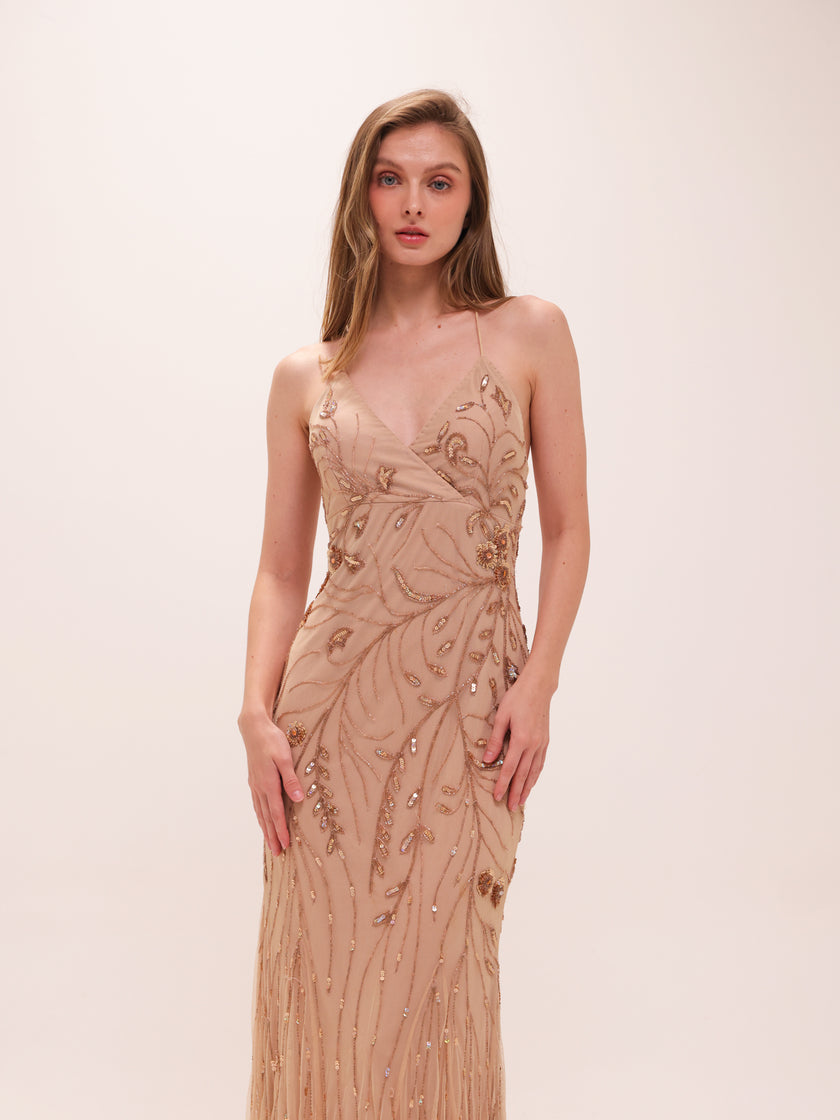 Golden Glow Gown