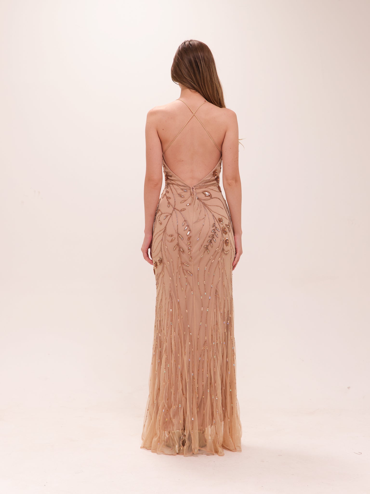 Golden Glow Gown