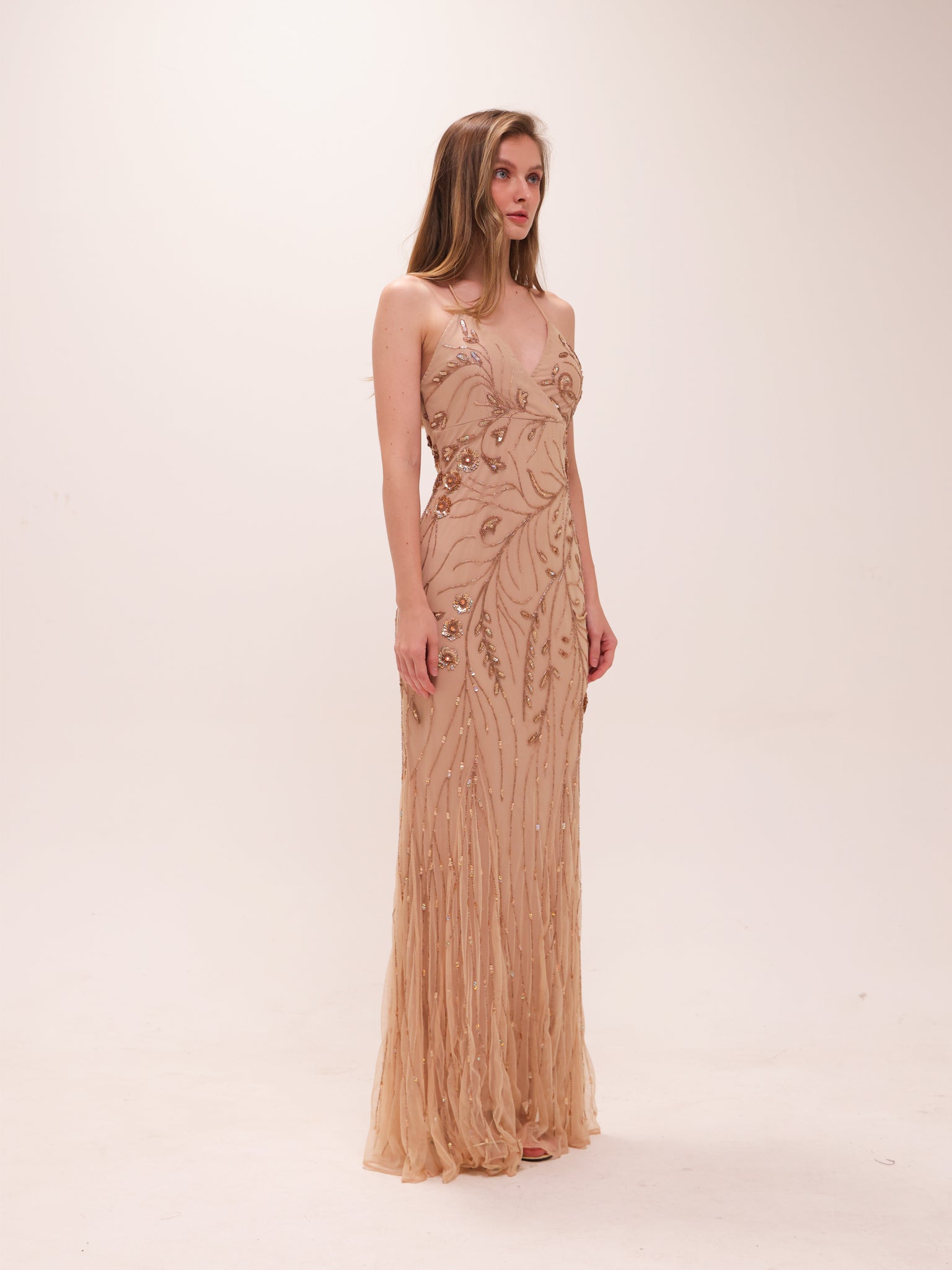 Golden Glow Gown