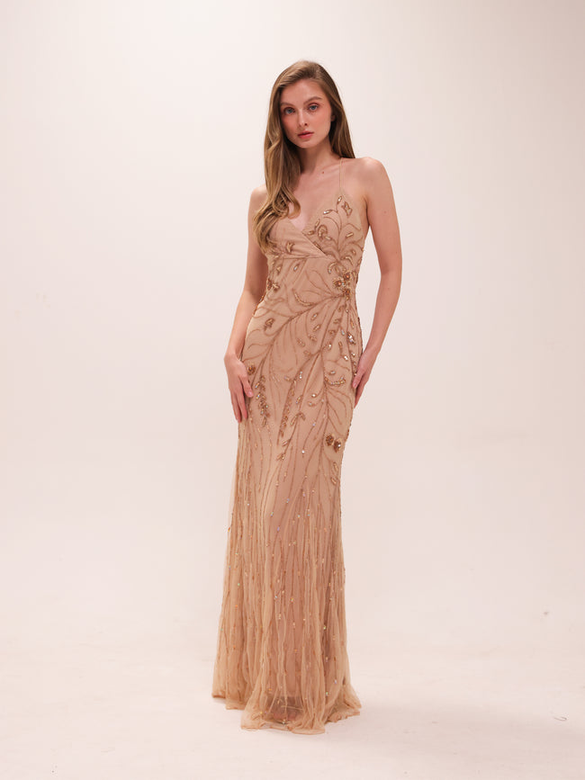 Golden Glow Gown