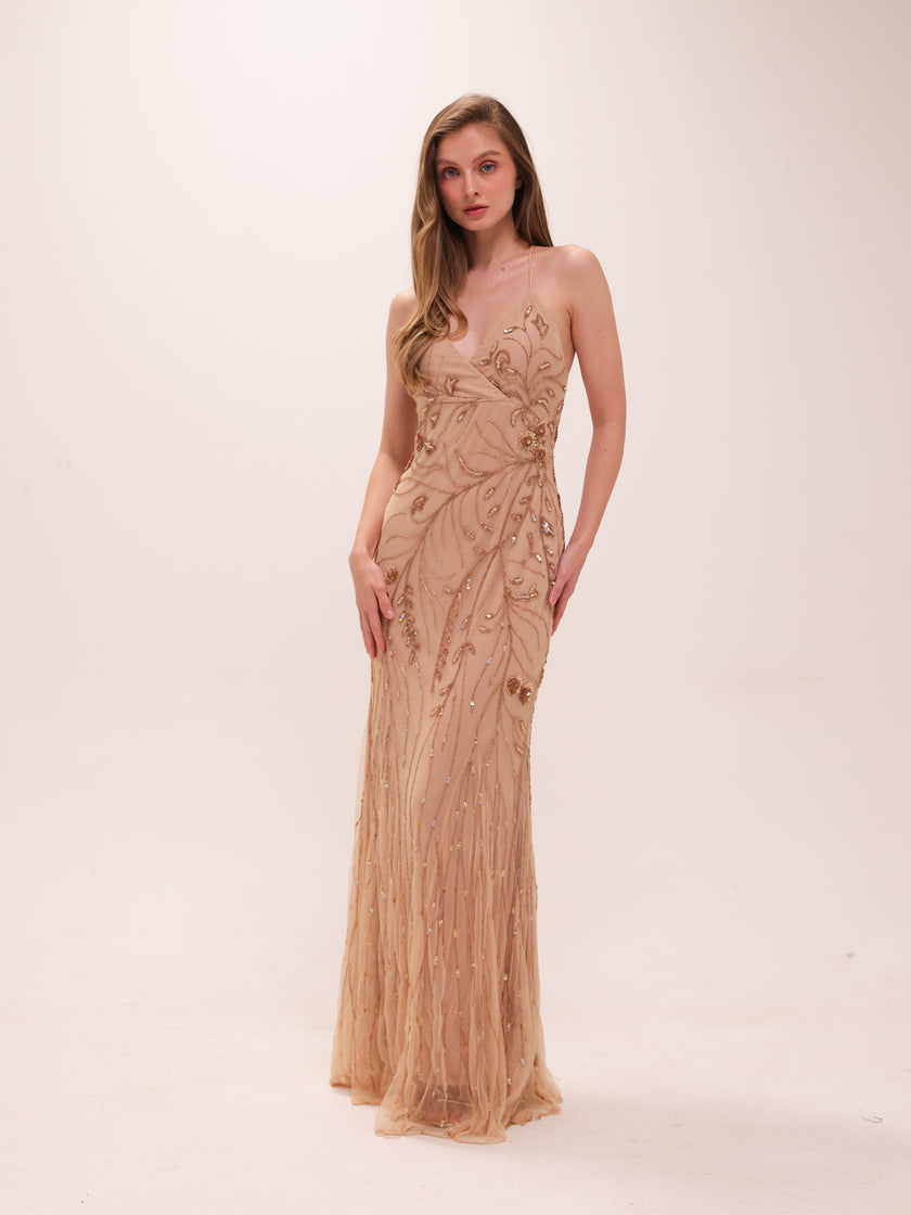 Golden Glow Gown