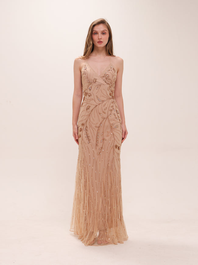 Golden Glow Gown