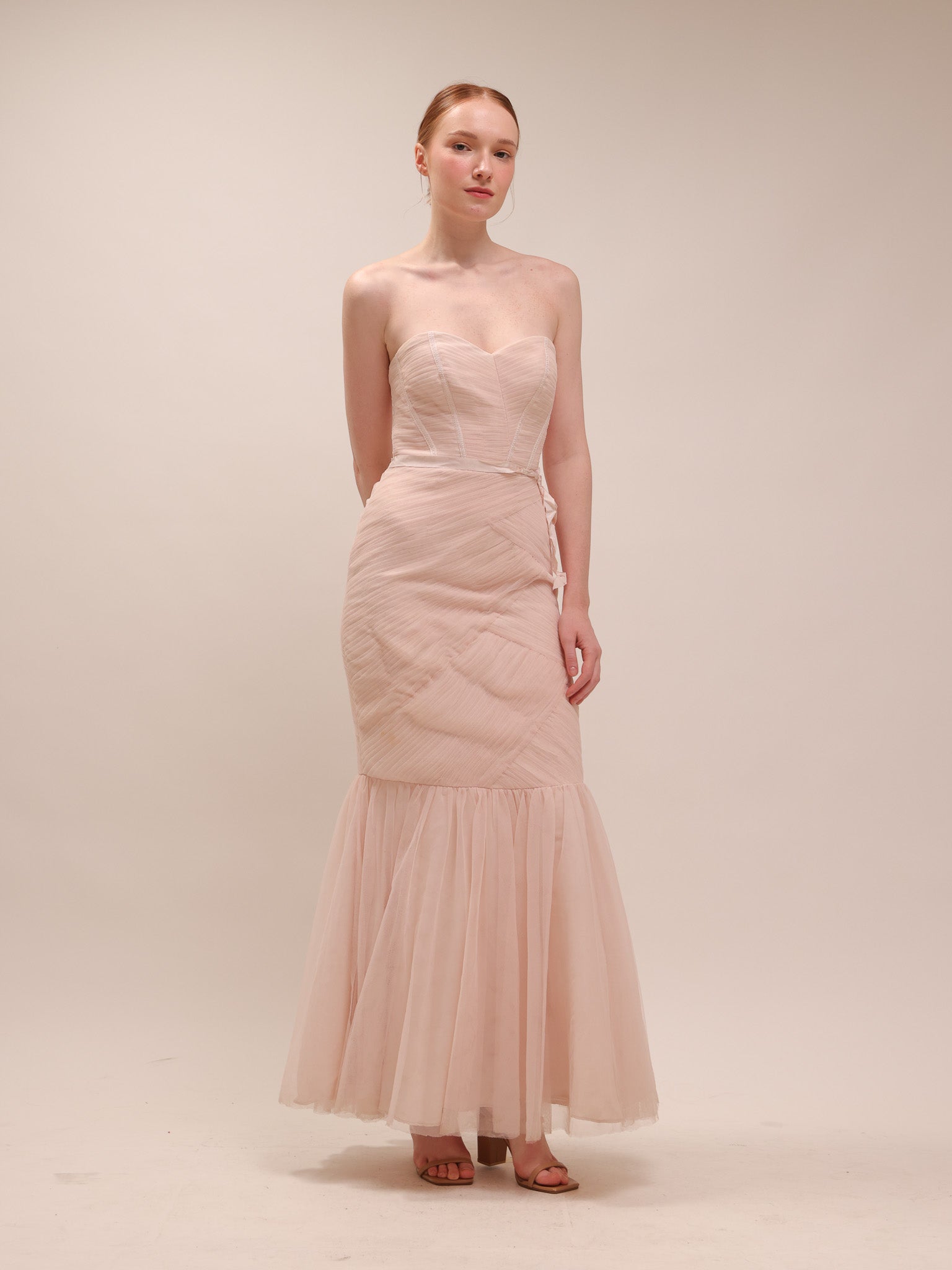 Blush Serenity Tulle Gown