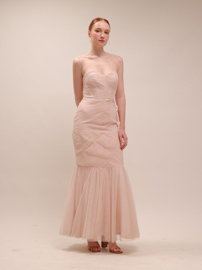Blush Serenity Tulle Gown