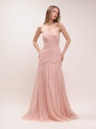 Sweetheart Pleated Dress