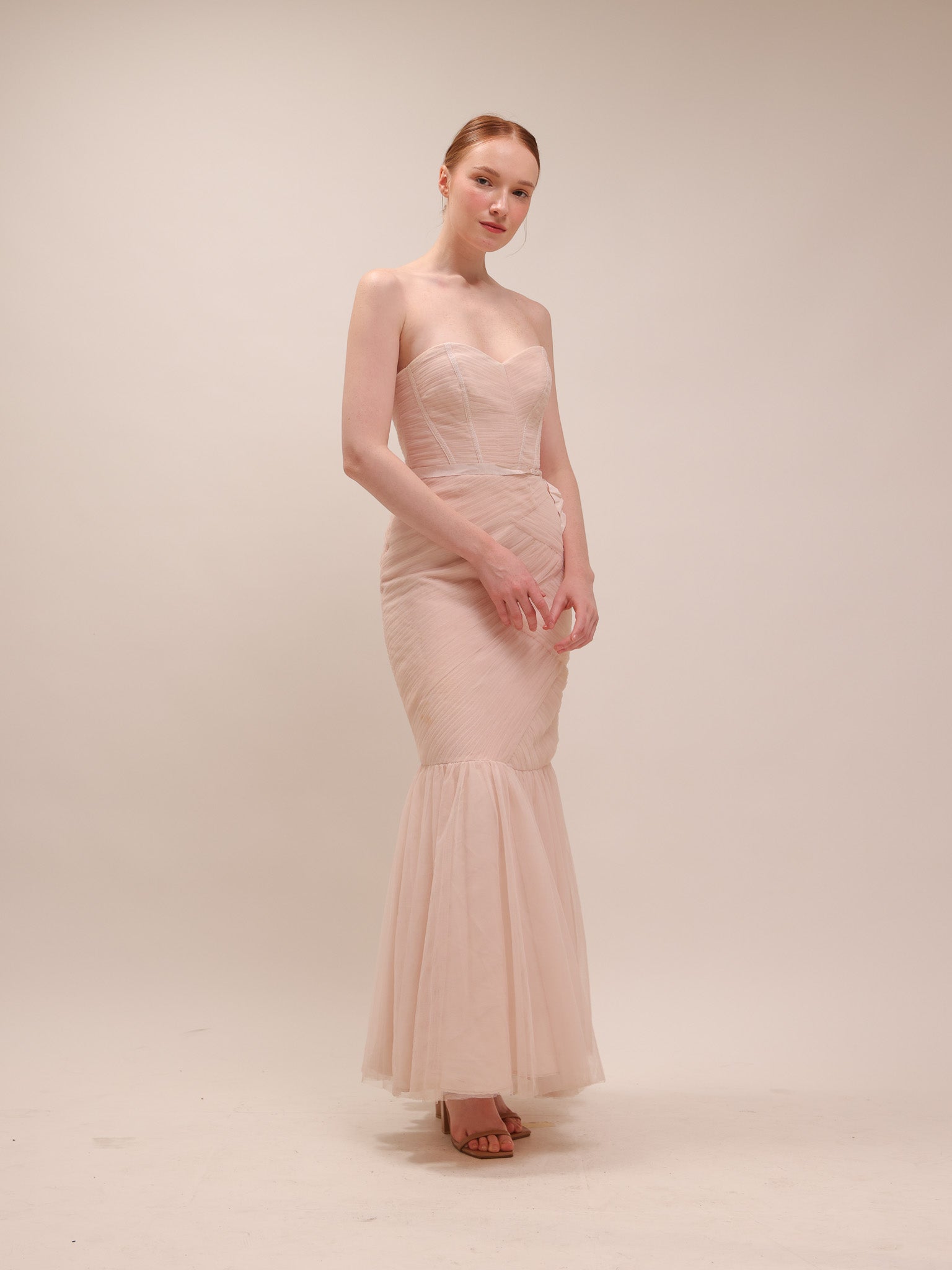 Blush Serenity Tulle Gown