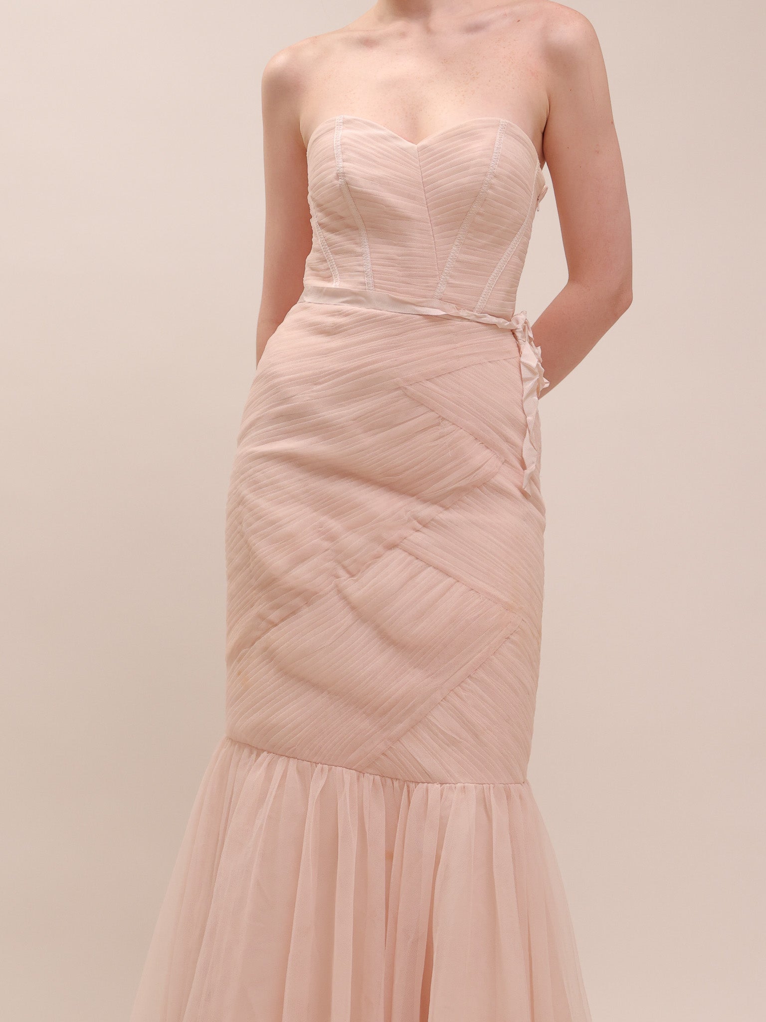Blush Serenity Tulle Gown