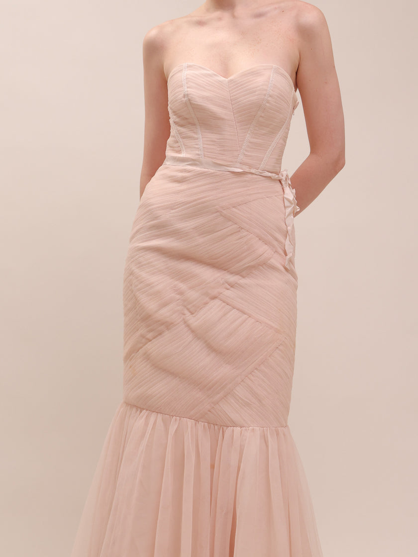 Blush Serenity Tulle Gown
