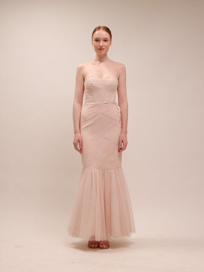 Blush Serenity Tulle Gown