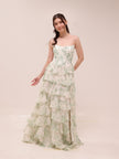 Lilyana Flora Chiffon Dress