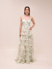 Lilyana Flora Chiffon Dress