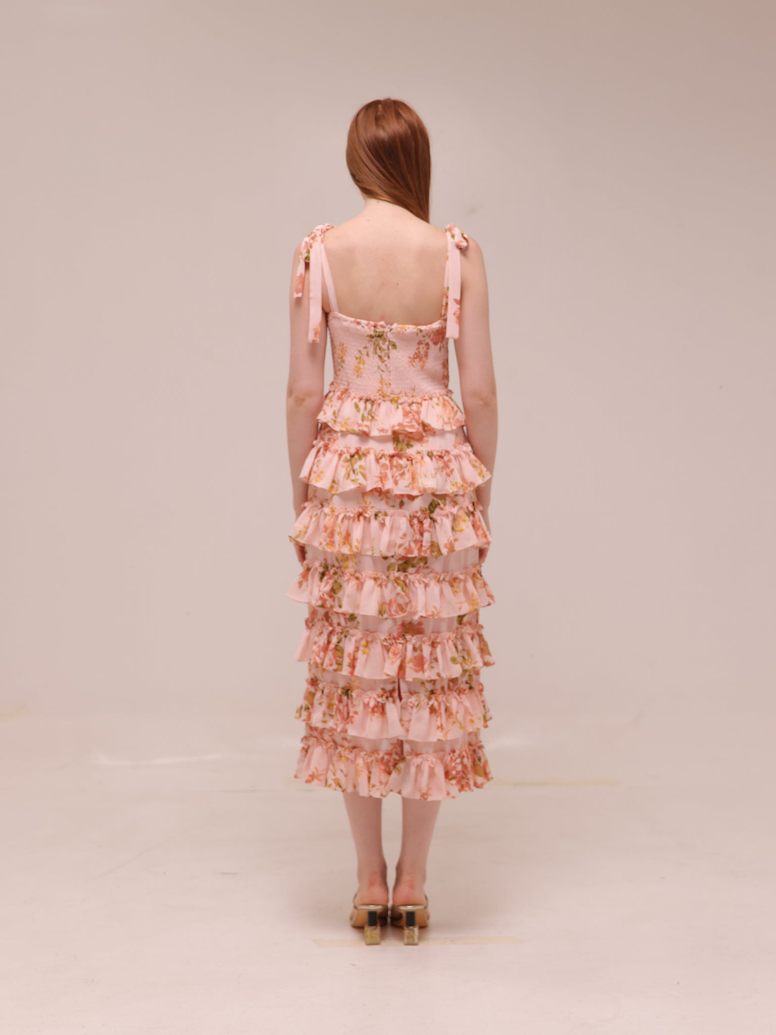 The Masie Floral Midi Dress