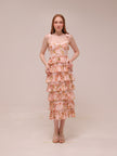 The Masie Floral Midi Dress