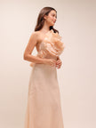 Crush Ruffle Halter Maxi Dress