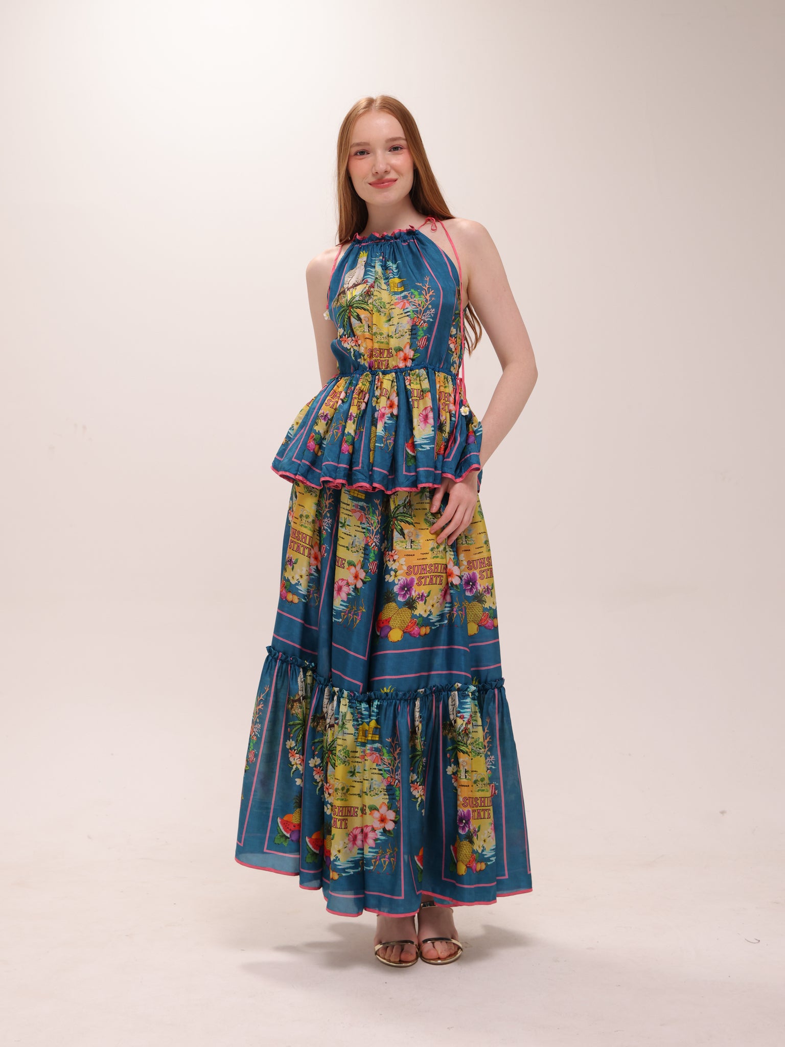 Nina Halter Top and Skirt