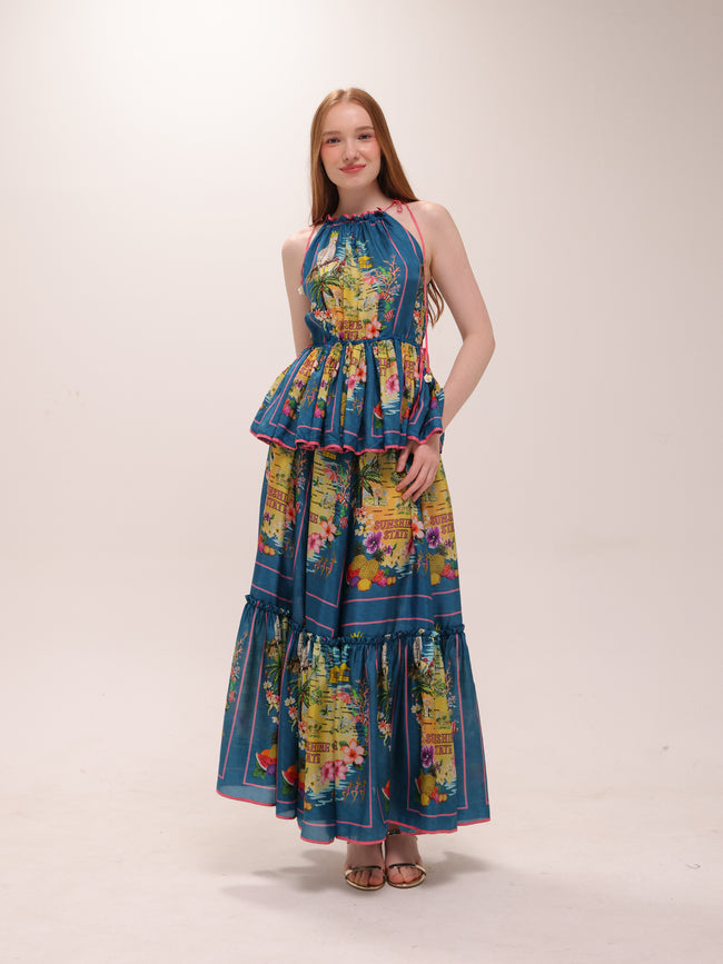 Nina Halter Top and Skirt