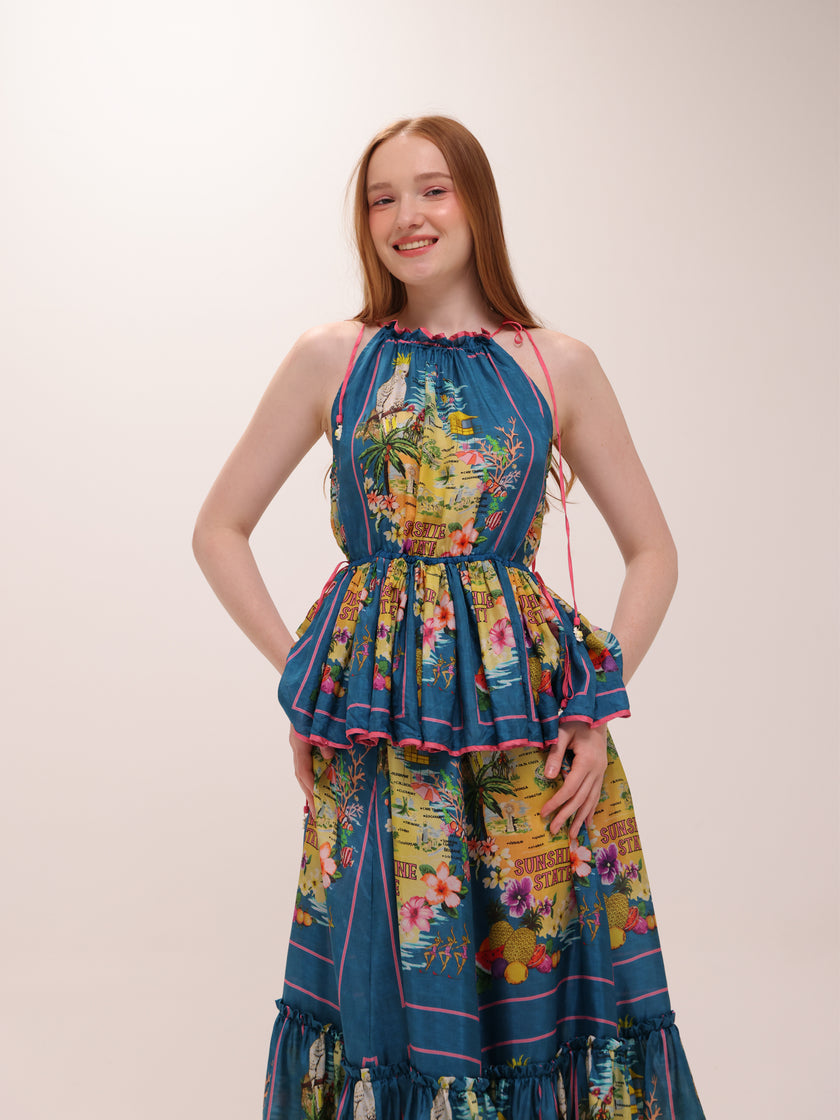 Nina Halter Top and Skirt