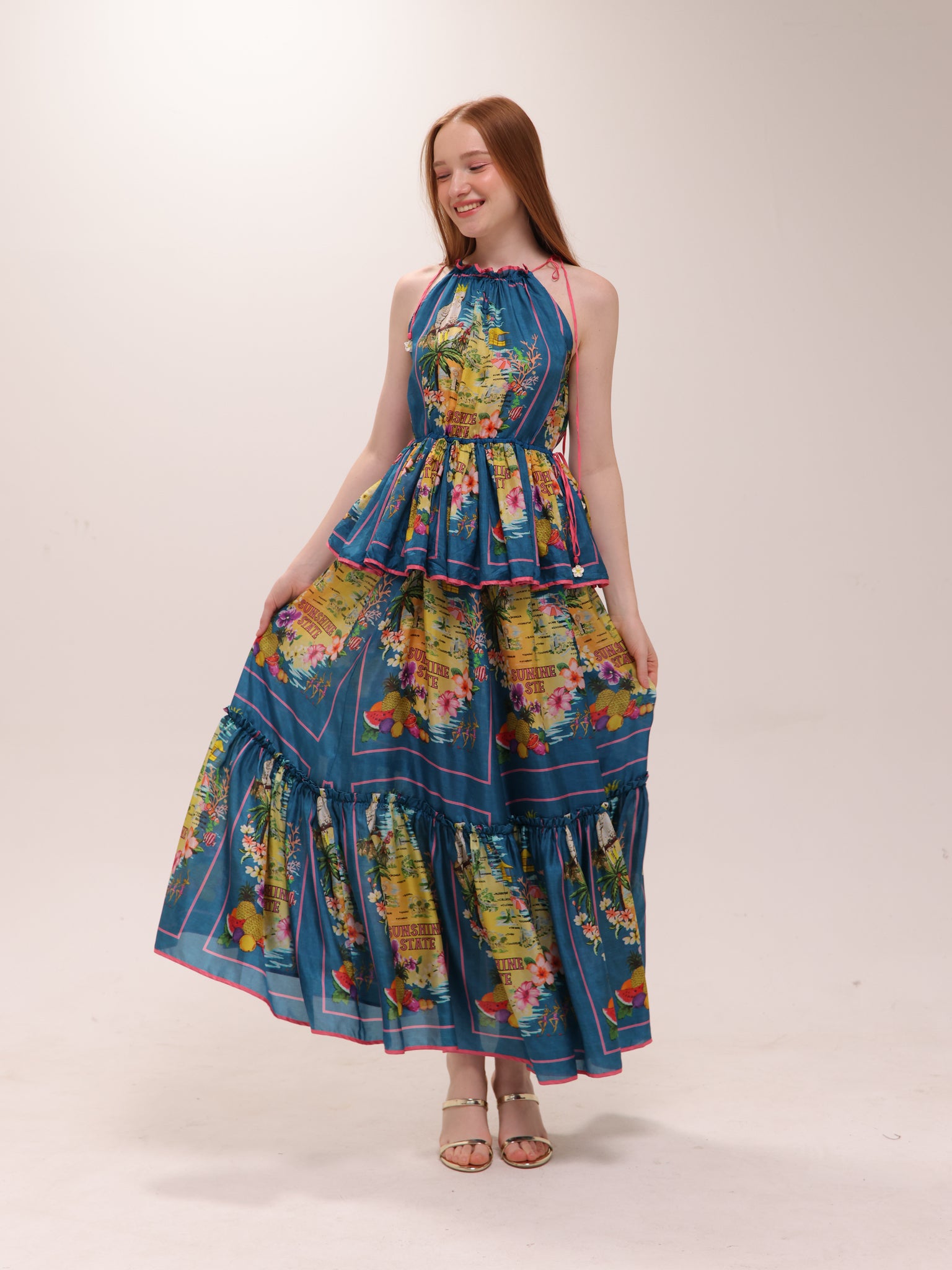 Nina Halter Top and Skirt
