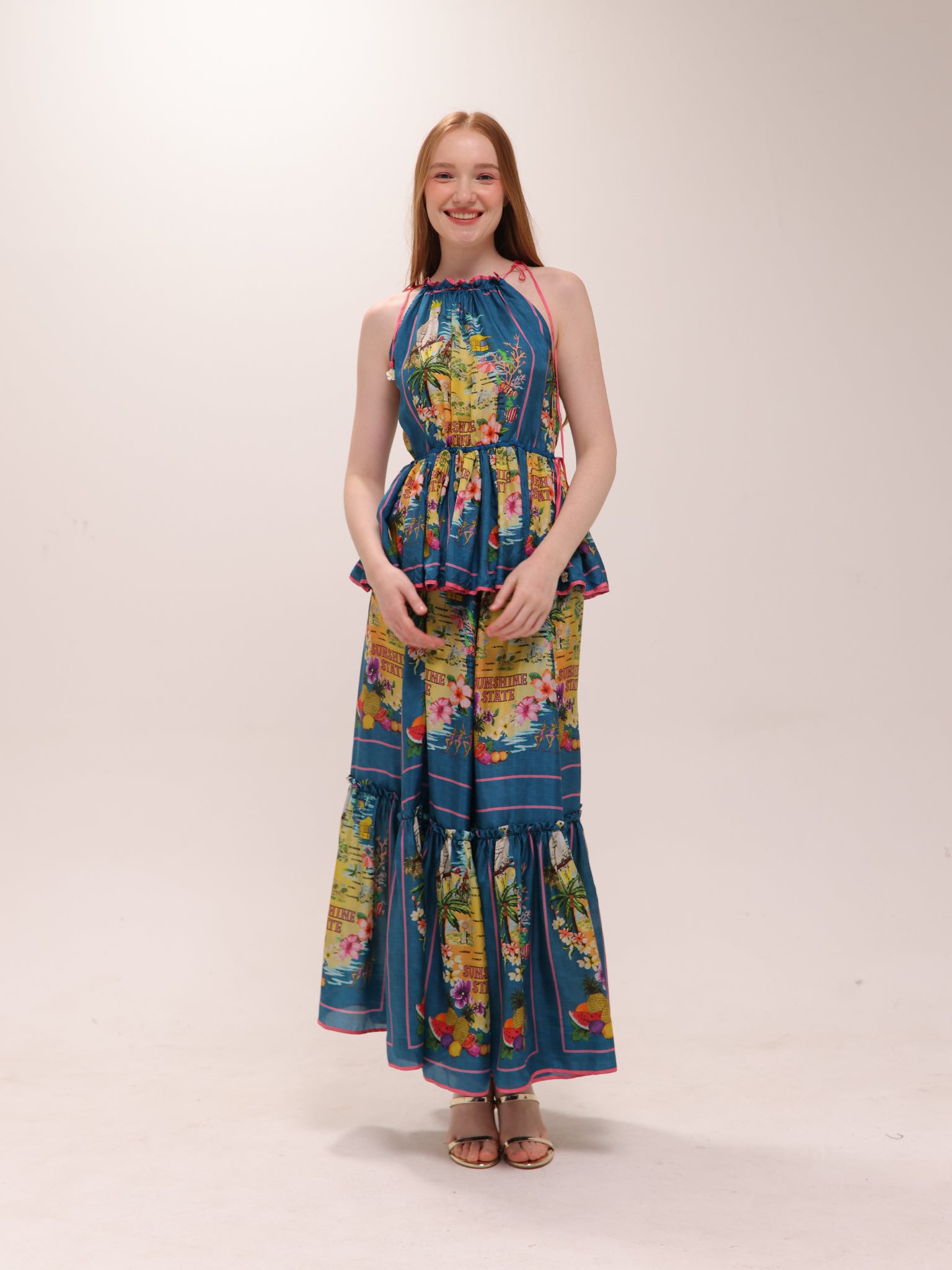Nina Halter Top and Skirt