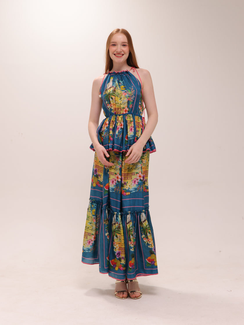 Nina Halter Top and Skirt