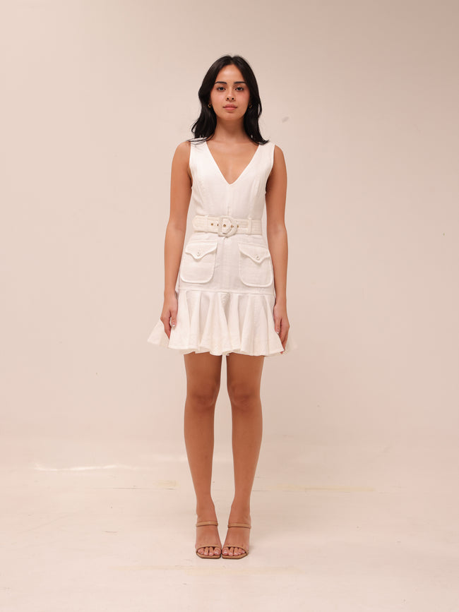 Super Eight Safari Mini Dress