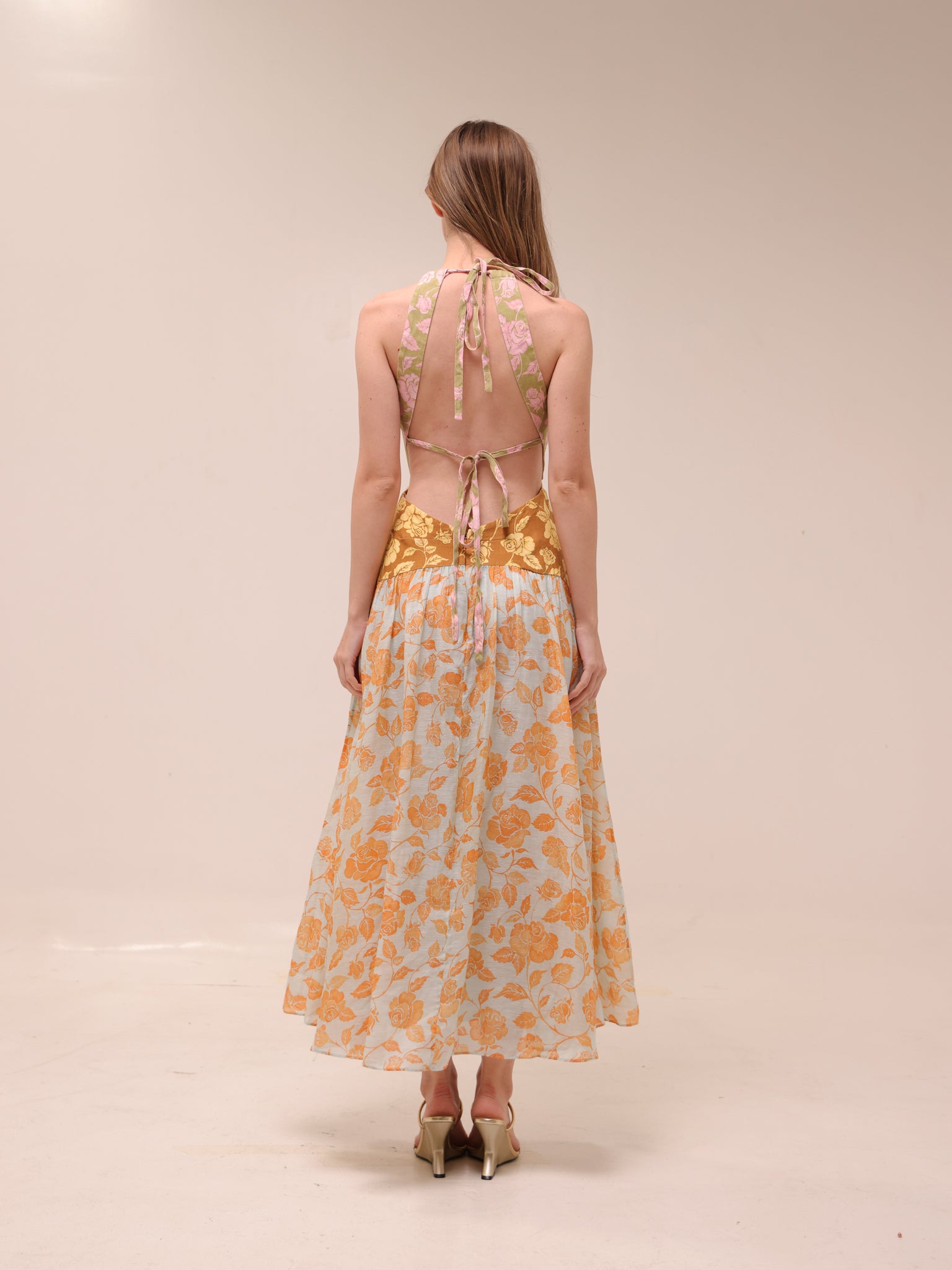 Lovestruck V-Neck Linen Dress