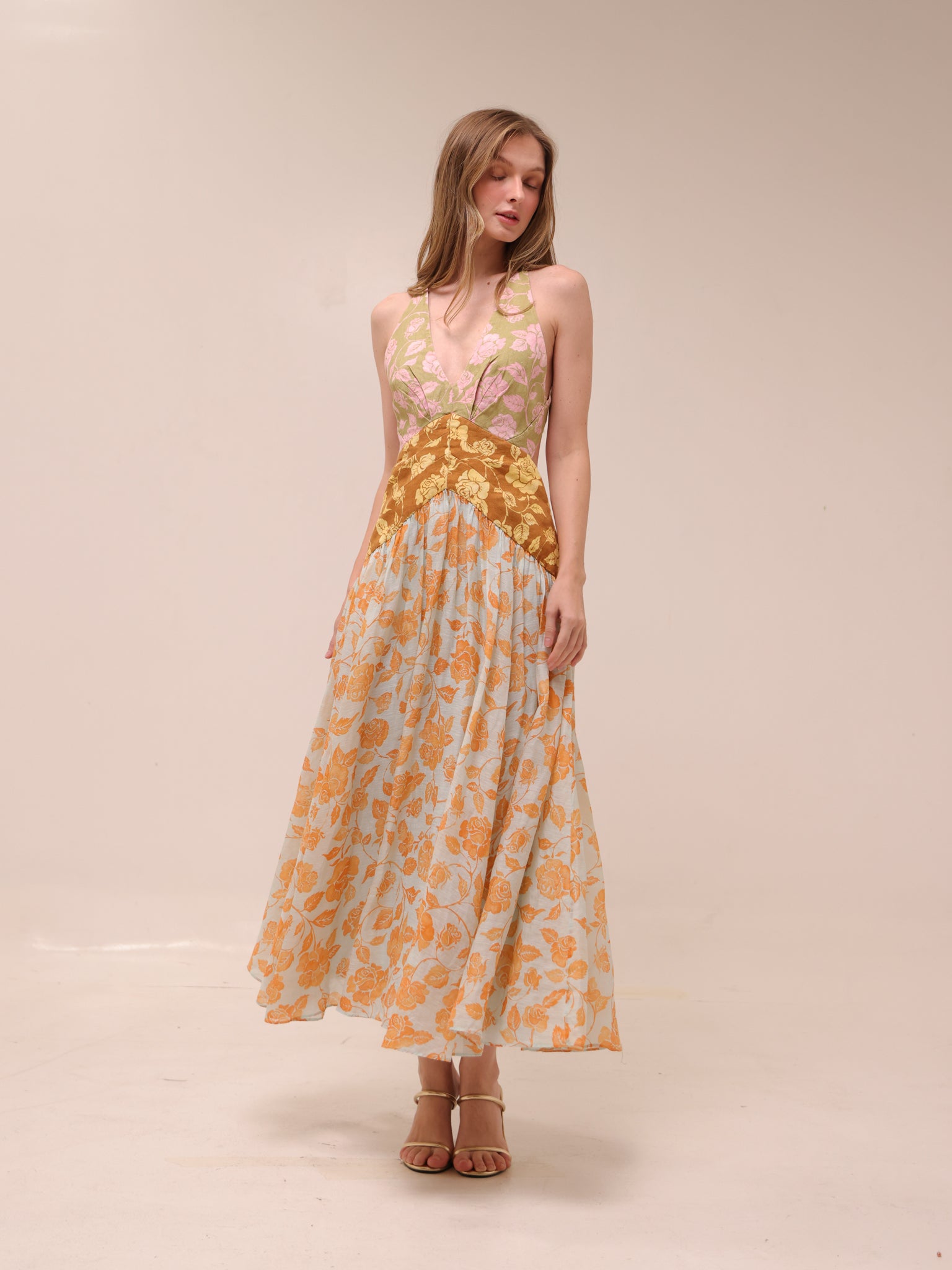 Lovestruck V-Neck Linen Dress