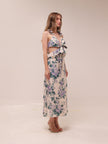 Cassia Ruffle Midi Dress