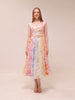 Postcard Spliced Midi Dress