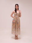 Anais Antique Tie Dress