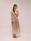 Anais Antique Tie Dress