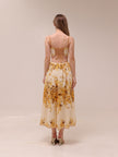 Aliane Scallop Midi Dress