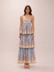 Daylight Tiered Floral-Print Maxi Dress