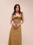 Super Eight Ruffle Sleeve Dress