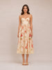 Roselight Picnic Midi Dress