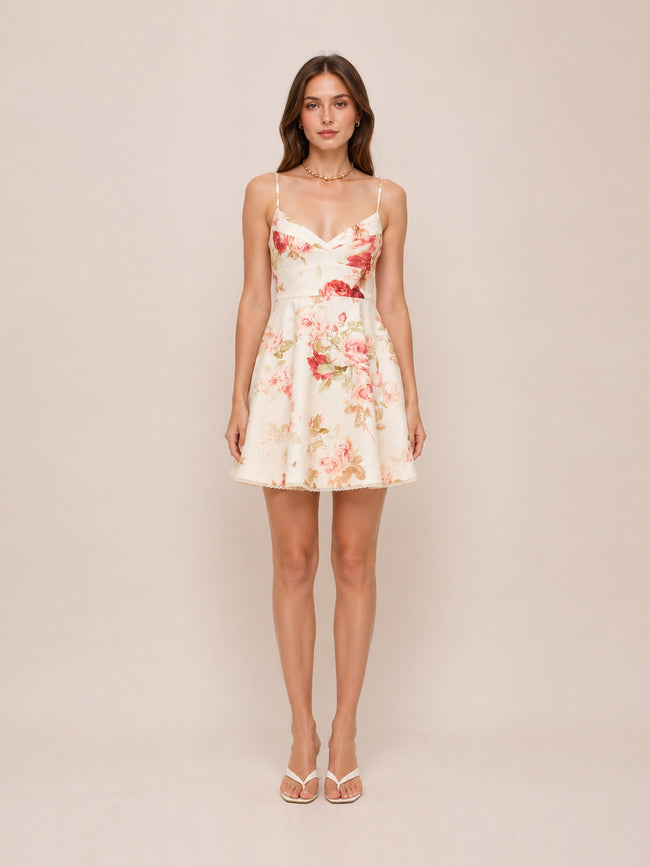 Roselight Picnic Mini Dress