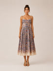 Rebellion Tuck Midi Dress