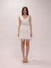 High Tide Embroidered Corset Mini Dress